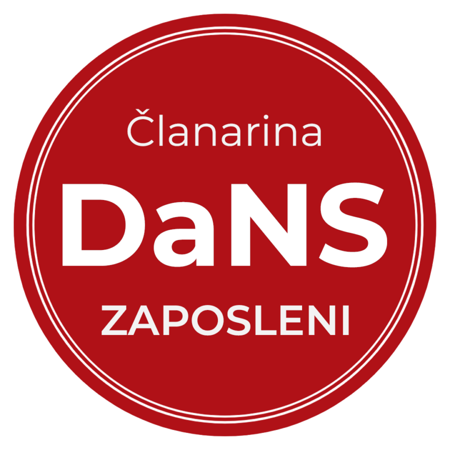 Redovna članarina • Zaposleni • DaNS